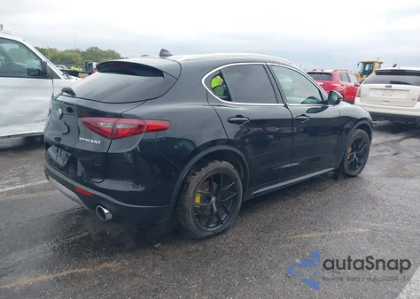 2018 Alfa Romeo Stelvio Ti Awd z USA, uszkodzony, nr VIN ZASFAKBN4J7C00066